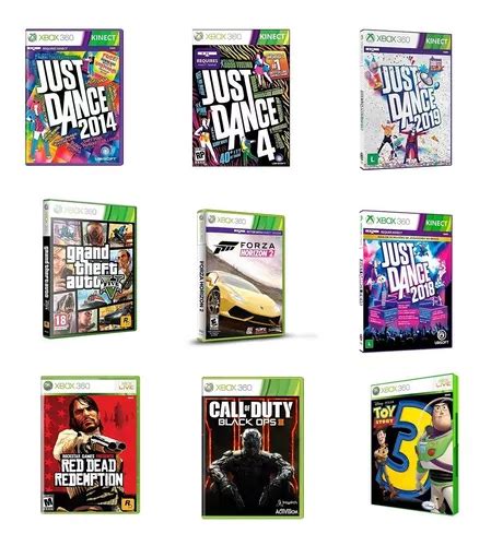 Pacote De Jogos Para Xbox 360 Mídia Digital Escorrega O Preço