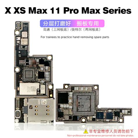 Cnc Cut Motherboard For Iphone Promax Pro Xsmax Xr X Top Bottom