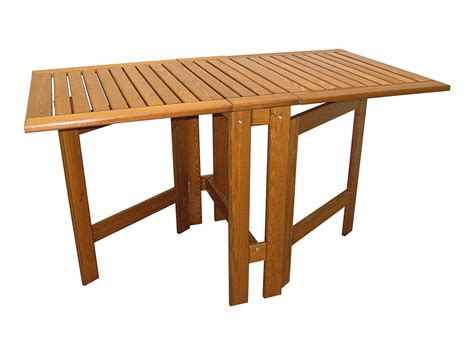 Table Jardin Bois Pliante L Habis