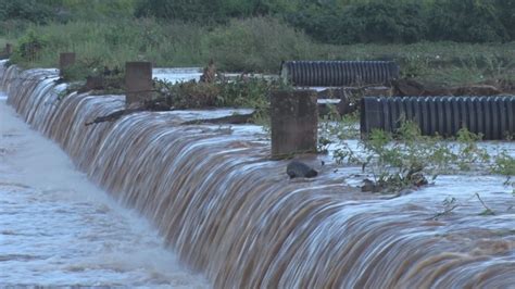 As Luce La Presa Derivadora Despu S De Las Lluvias Sinaloa