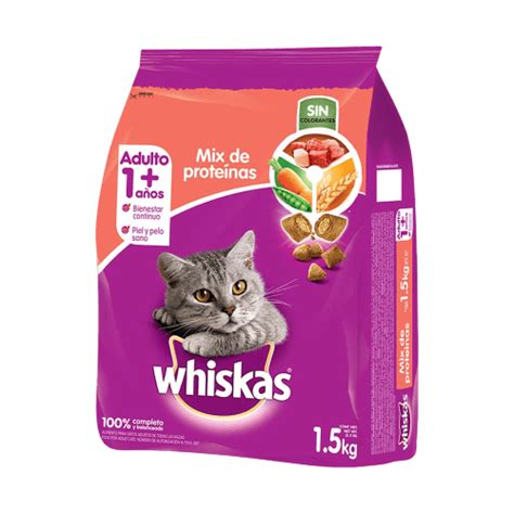 Whiskas Alimento Para Gatos Mix De Proteinas Kg Pet Shop La