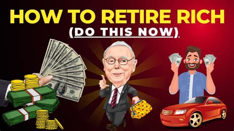 How To Retire Rich 8 Guaranteed Ways To Retiring Wealthy Youtube