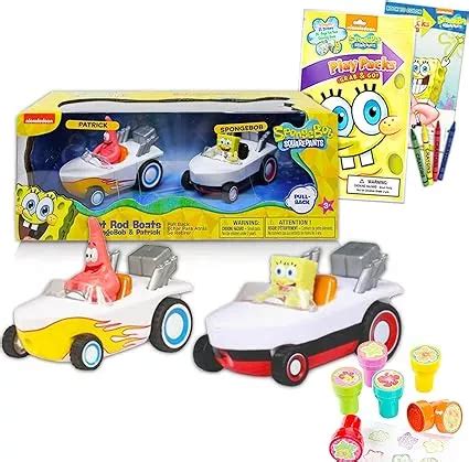 Nick Shop Bob Esponja Pantalones Cuadrados Hot Rod Boat Rac Cuotas Sin Inter S