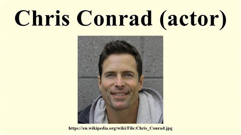 Chris Conrad (actor) Wikipedia, 42% OFF | www.pinnaxis.com