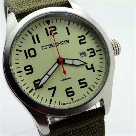 Details about RUSSIAN SLAVA SPECNAZ ATTACK 2861316 MILITARY MEN'S WRIST ...