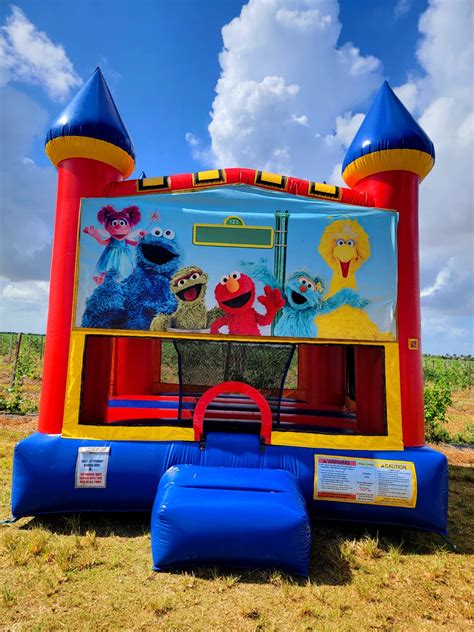 obstacle bounce house rental 8