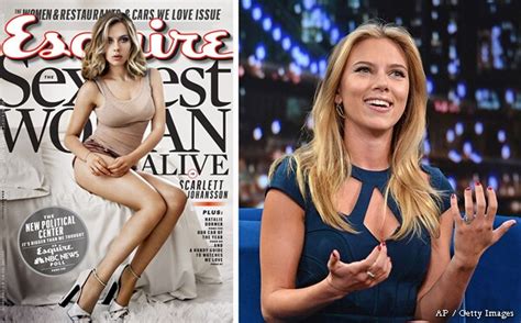 Esquire Magazine Names Scarlett Johansson Sexiest Woman Alive