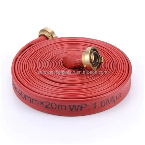 China Manufacturer Inch Inch Pvc Single Layer Angus Fire Fighting