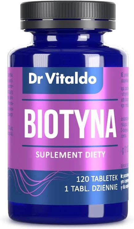 Dr Vitaldo Biotyna 120 Tabletek Opinie I Ceny Na Ceneo Pl