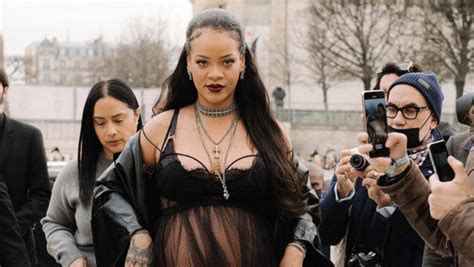 Rihanna Appears Semi Naked In Paris And A Ridiculous Campaign Affects Her Archyde