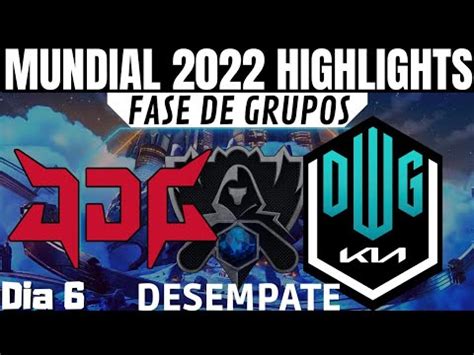 Mundial Desempate Jdg X Dk Highlights Worlds Fase De Grupos