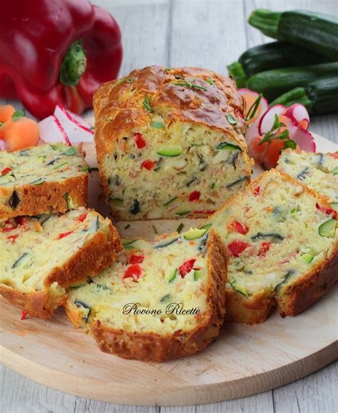 Plumcake Con Verdure E Scamorza Facile Da Preparare E Deliziso