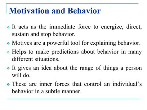 Motivation- Psychology | PPT