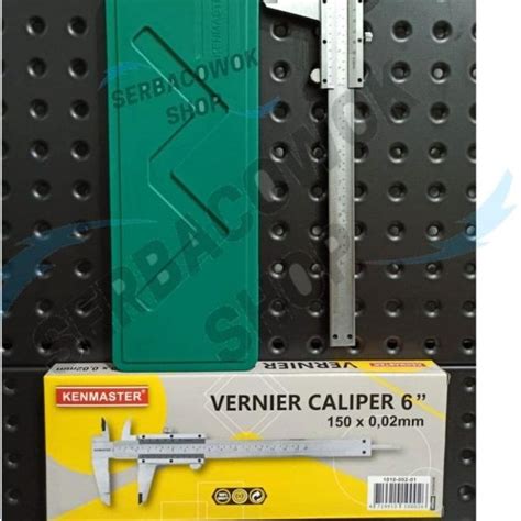 Jual Kenmaster Sigmat Besi Vernier Caliper Jangka Sorong 150 Mm