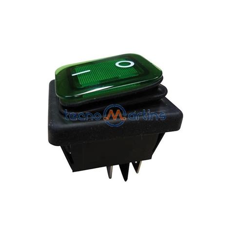 Interruptor Basculante 2 Posições Estáveis ON OFF 250VAC 16A IP65