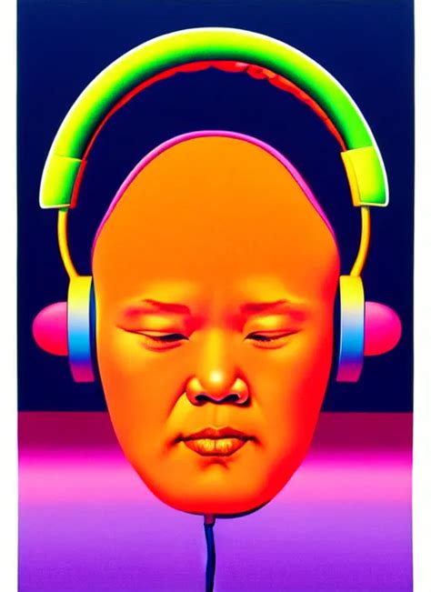 Headphones By Shusei Nagaoka Kaws David Rudnick Stable Diffusion