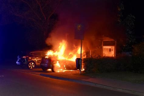 Mönchengladbach Auto brennt erneut Brandstiftung