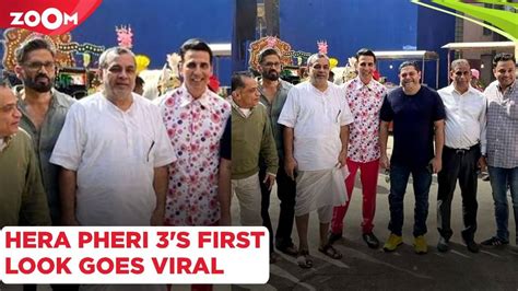 Hera Pheri 3s First Look Goes Viral Akshay Kumar Paresh Rawal