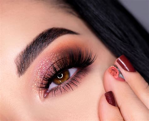 Burgundy Eye Makeup