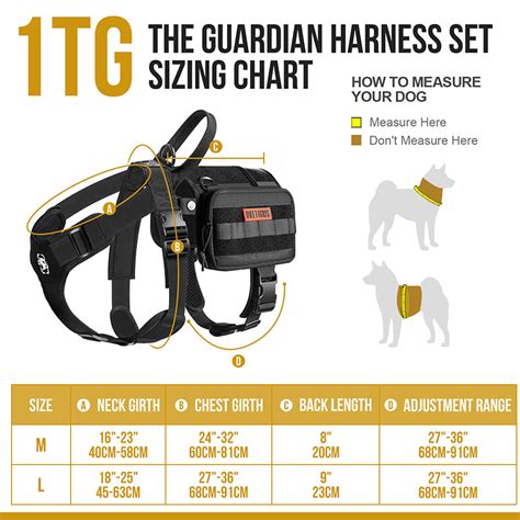 Guardian Dog Harness Set Onetigris