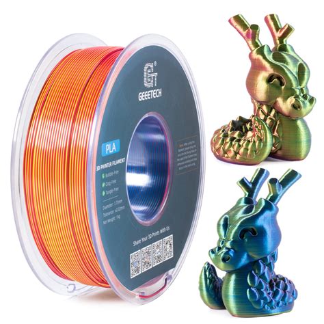 Geeetech Silk PLA 3D Drucker Filament 1 75mm 1kg Verschiedene Seide