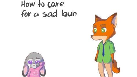 How To Care For A Sad Bun Zootopia Comic Dub Youtube