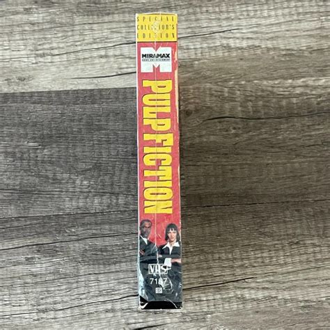 Miramax Media Pulp Fiction Special Collector Edition Vhs Quentin