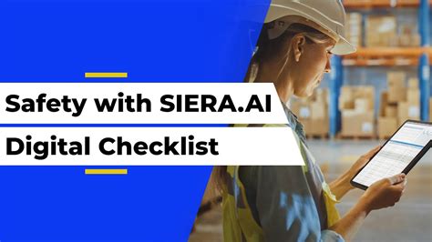 Forklift Safety With Siera Ai Digital Checklist Youtube