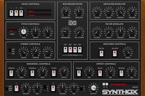 Uvi Synthox Dual Layer Hybrid Analog Fm Synth With An S Soul