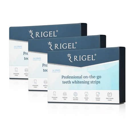 Купить Полоски для отбеливания зубов Rigel, цена 8400 грн — Prom.ua (ID ...