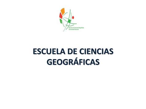 PDF ESCUELA DE CIENCIAS GEOGRAFICAS Geo Una Ac Cr ECG Pdf La