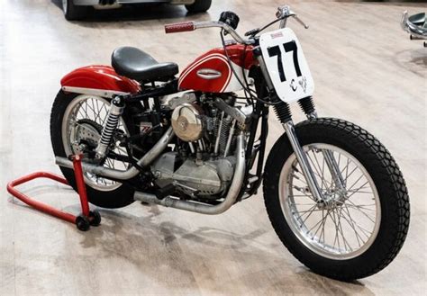 A Rare Harley Davidson Sportster XLR 883 TT Racer