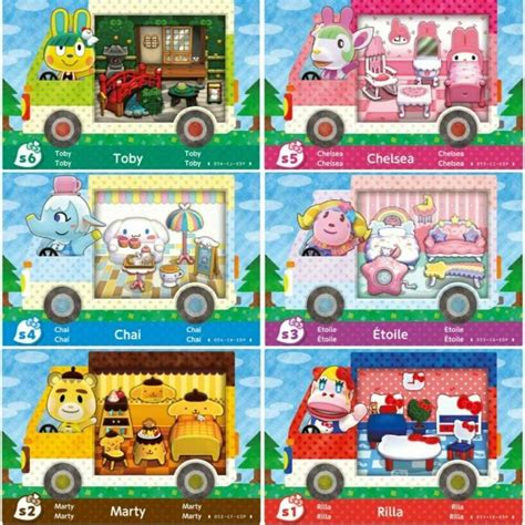 ACNH Sanrio Amiibo Full Set (all 6 cards!), Hobbies & Toys, Toys ...