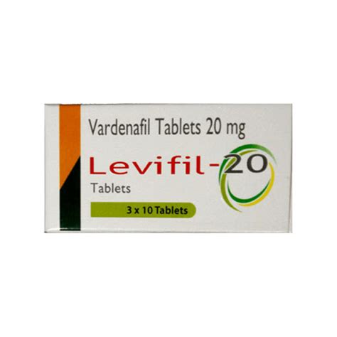 Levifil 20mg 30 Tablet Haeal