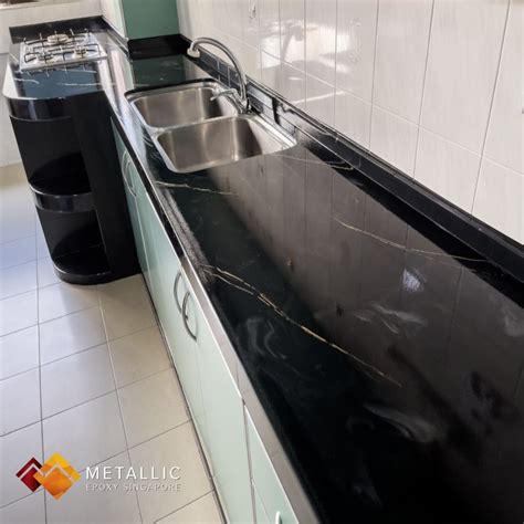 Epoxy Countertop Colour Tone Car Door Singapore Modern Design