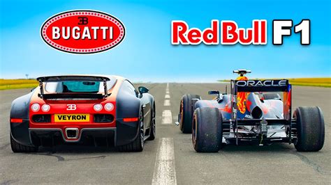 Bugatti Veyron v Red Bull F1 car: DRAG RACE | Driiive TV /// Find the ...