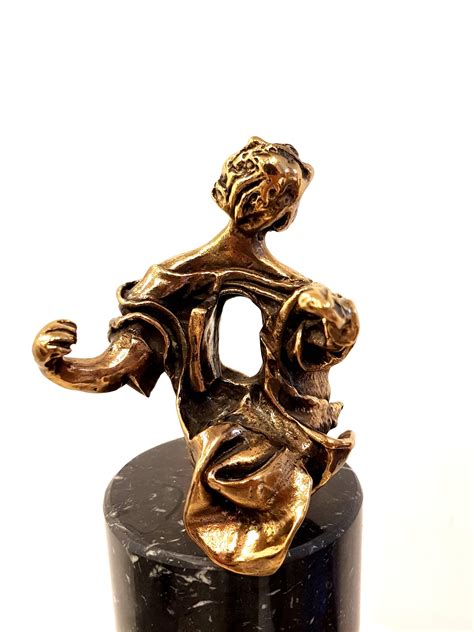 Salvador Dalí Salvador Dali Madonna of Port Lligat Signed Bronze