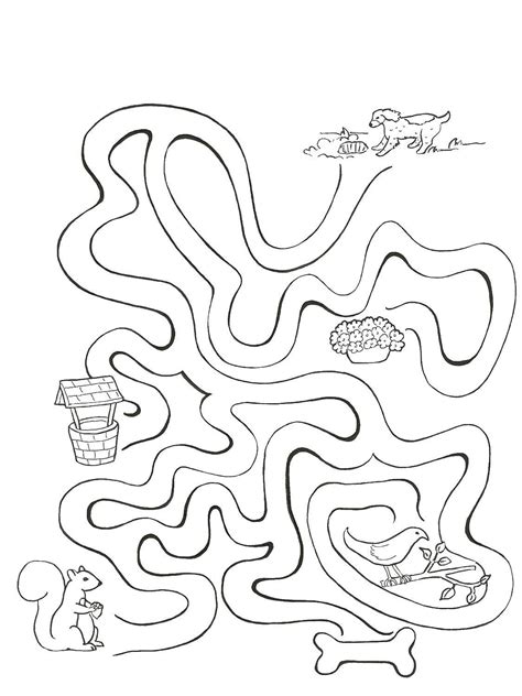 Online Coloring Pages Mazes Coloring Pages For Kids