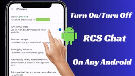 How To Turn On Rcs Chat On Android How To Turn Off Rcs Messaging On