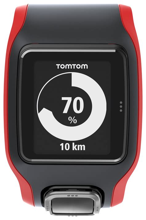 TomTom GPS Sportuhr Multisport Cardio Red Black One Size 1RH0 001 01