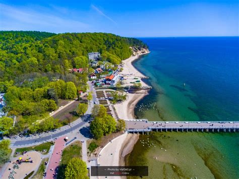 Gdynia Orłowo zdjęcia z drona 2019 05 01 Visit360 pl spacery