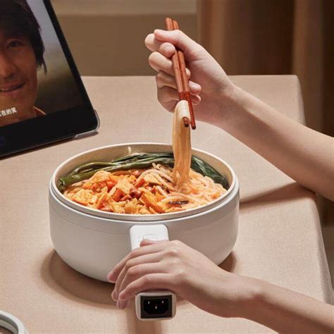 Electric Cooker Hot Pot Toha Multi Purpose Electric Pot Home Ceramic Round Skillet L Kitchen