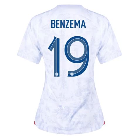 France BENZEMA #19 Away Jersey 2022 Women | Goaljerseys