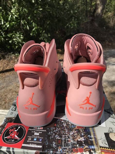 Aleali May x Air Jordan 6 WMNS Millennial Pink | Kixify Marketplace