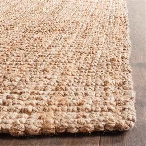 Safavieh Jerneja Handmade Solid Chunky Jute Area Rug Overstock 4382770 Natural Fiber Area