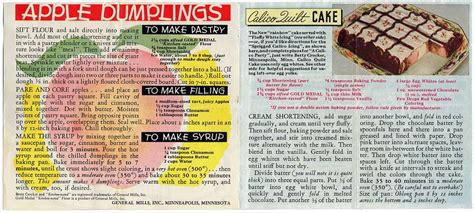 General Mills Recipes Series 2 Number 1 (3) | General mills recipes ...