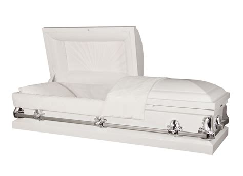 Titan Casket, Fairmont Collection Funeral Casket in White - Walmart.com - Walmart.com