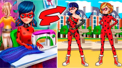 Miraculous Ladybug Hero Design Rivals And Dress Up In Uniform Style