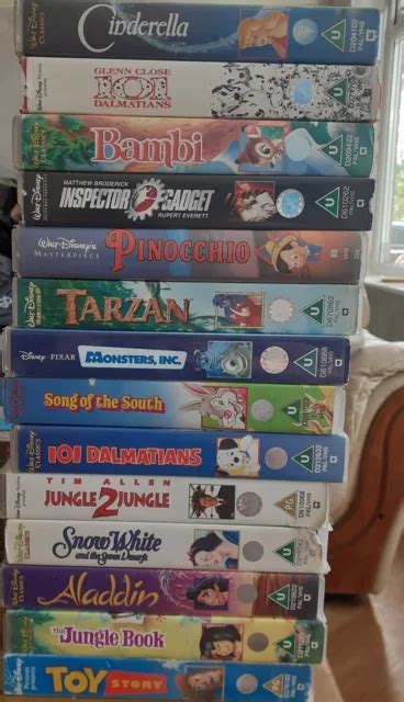 VARIOUS WALT DISNEY VHS Tapes See Selection 15 00 PicClick UK