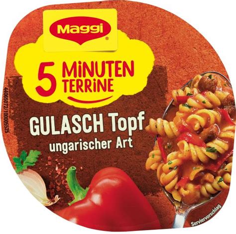 Maggi Minuten Terrine Gulaschtopf Ungarischer Art Online Kaufen Bei